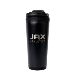 Jax x Ice Shaker | Stainless Steel Shaker Bottle | 26oz | Black