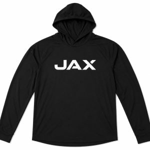 Jax │ Long Sleeve Performance Hoodie | Black